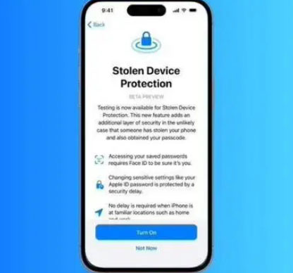 舞钢苹果授权维修店分享被盗设备保护功能开启方法 