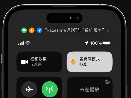 舞钢苹果授权维修网点分享iPhone在通话时让你的声音更清晰 