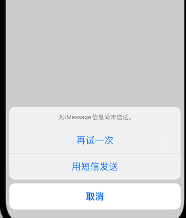 舞钢apple维修iPhone上无法正常发送iMessage信息