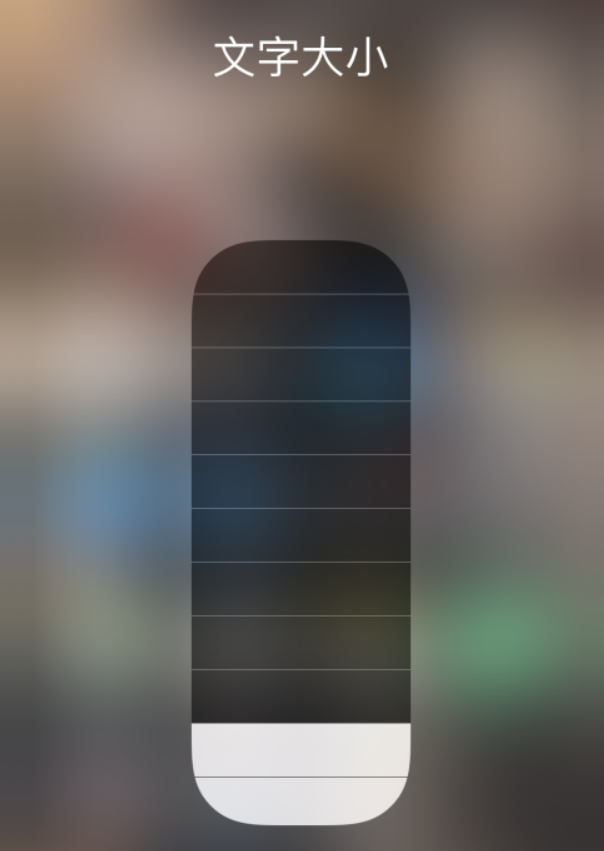 舞钢苹果手机维修分享小技巧：在 iPhone 控制中心快速调节字体大小 
